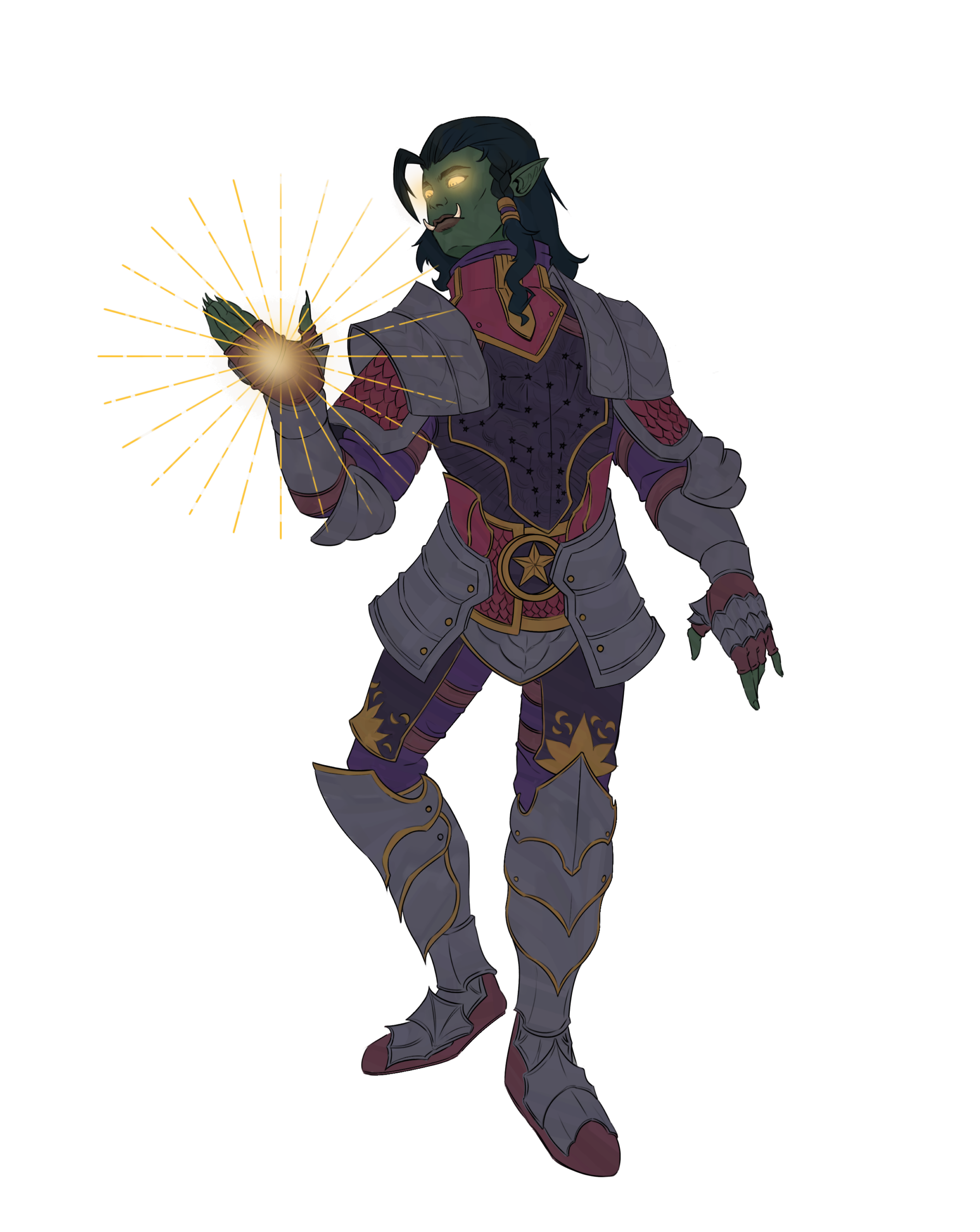 Cleric character portrait