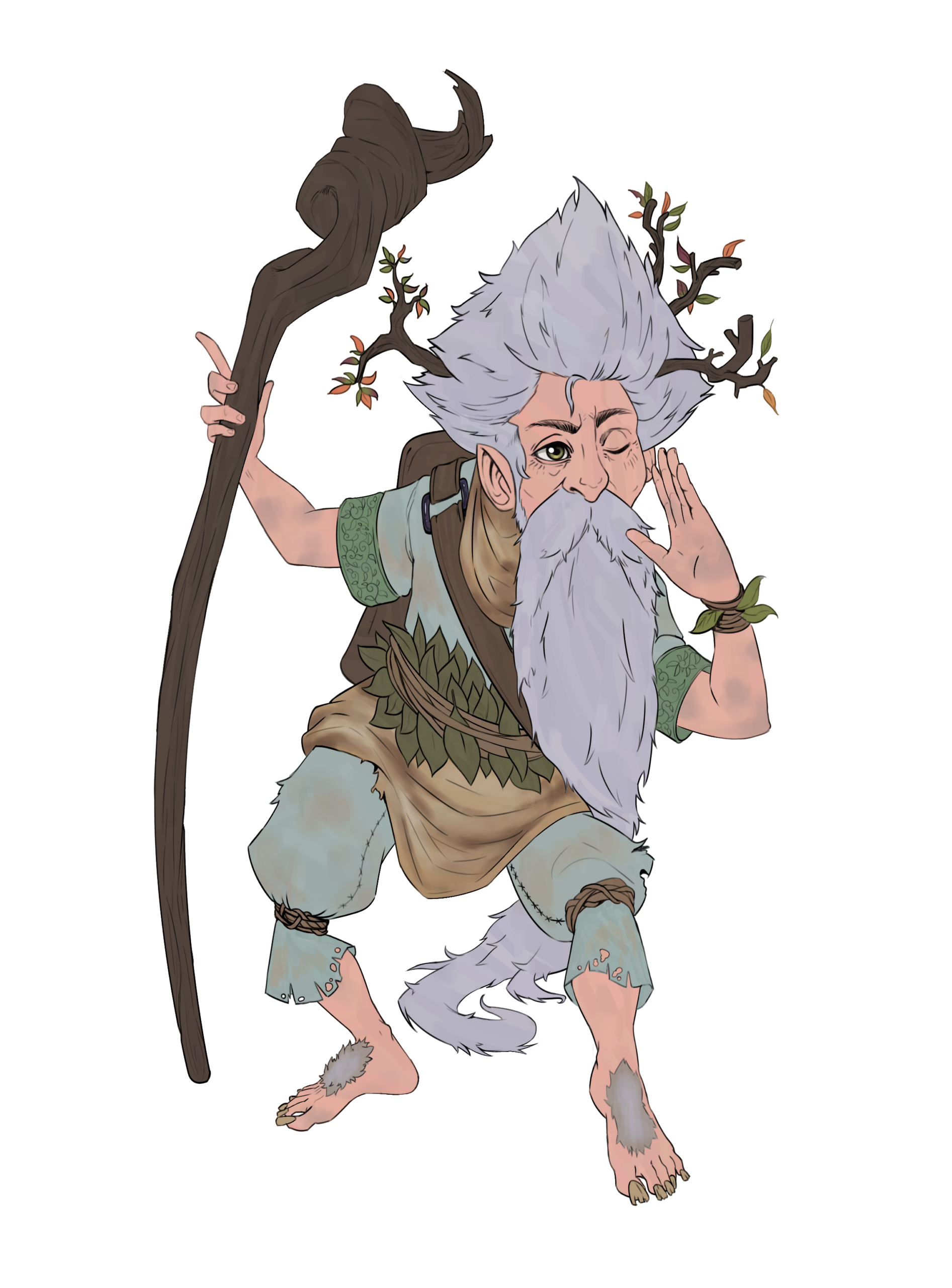 Druid character portrait